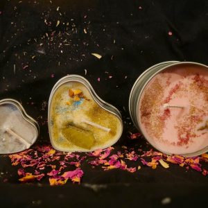 hand-made candles