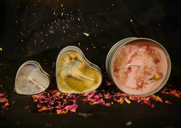 hand-made candles